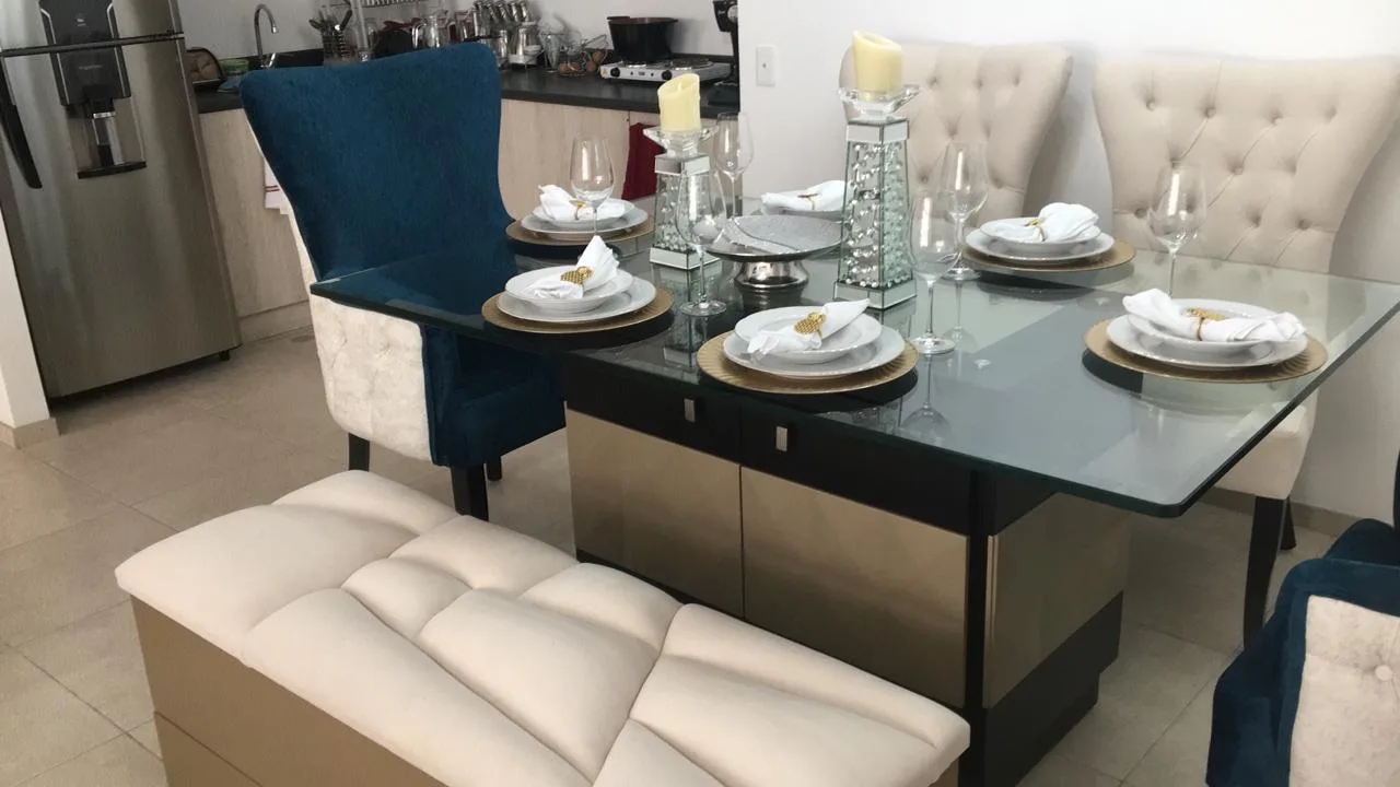 Comedor mesa mármol