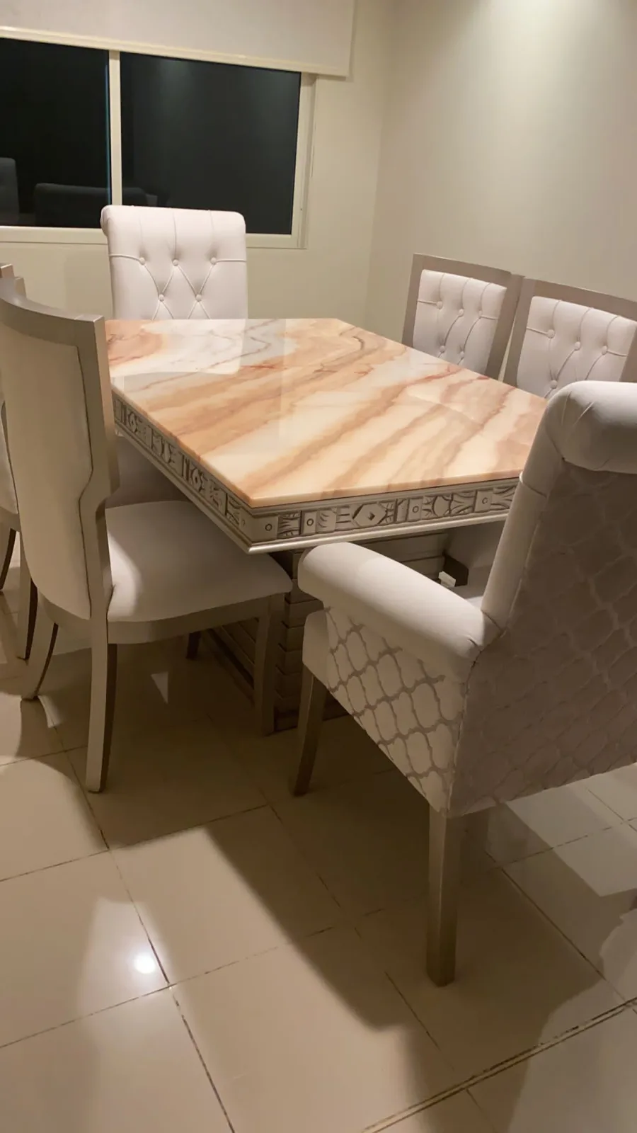 Comedor mesa mármol