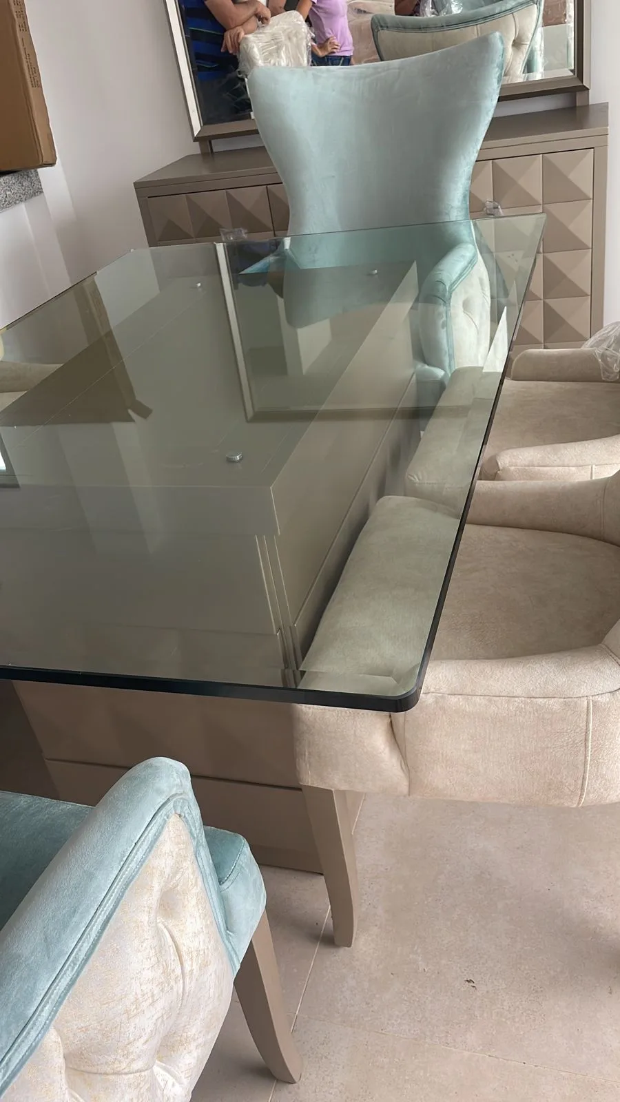 Comedor mesa mármol