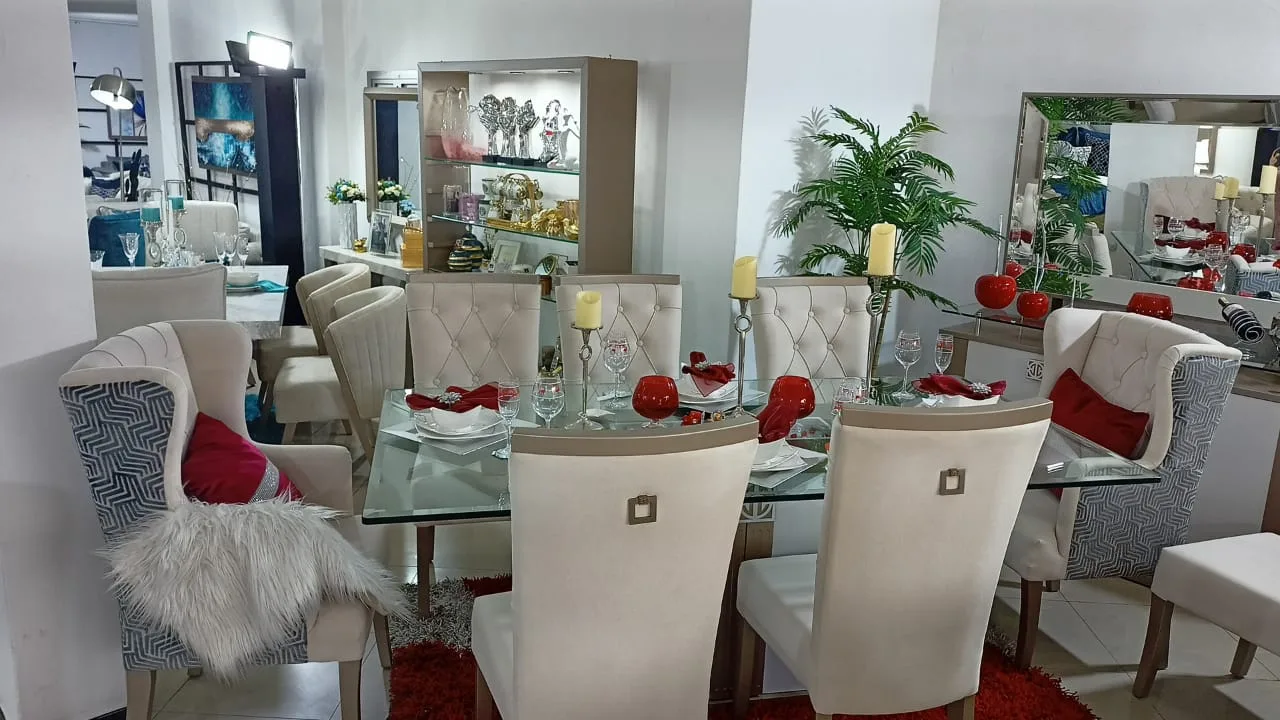 Comedor mesa mármol taupe