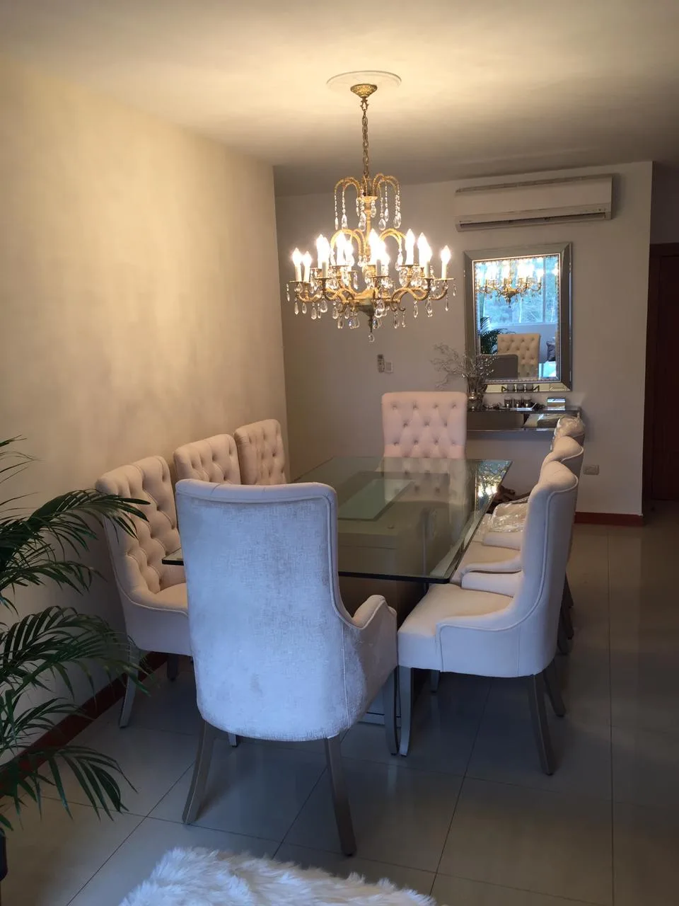 Comedor mesa vidrio
