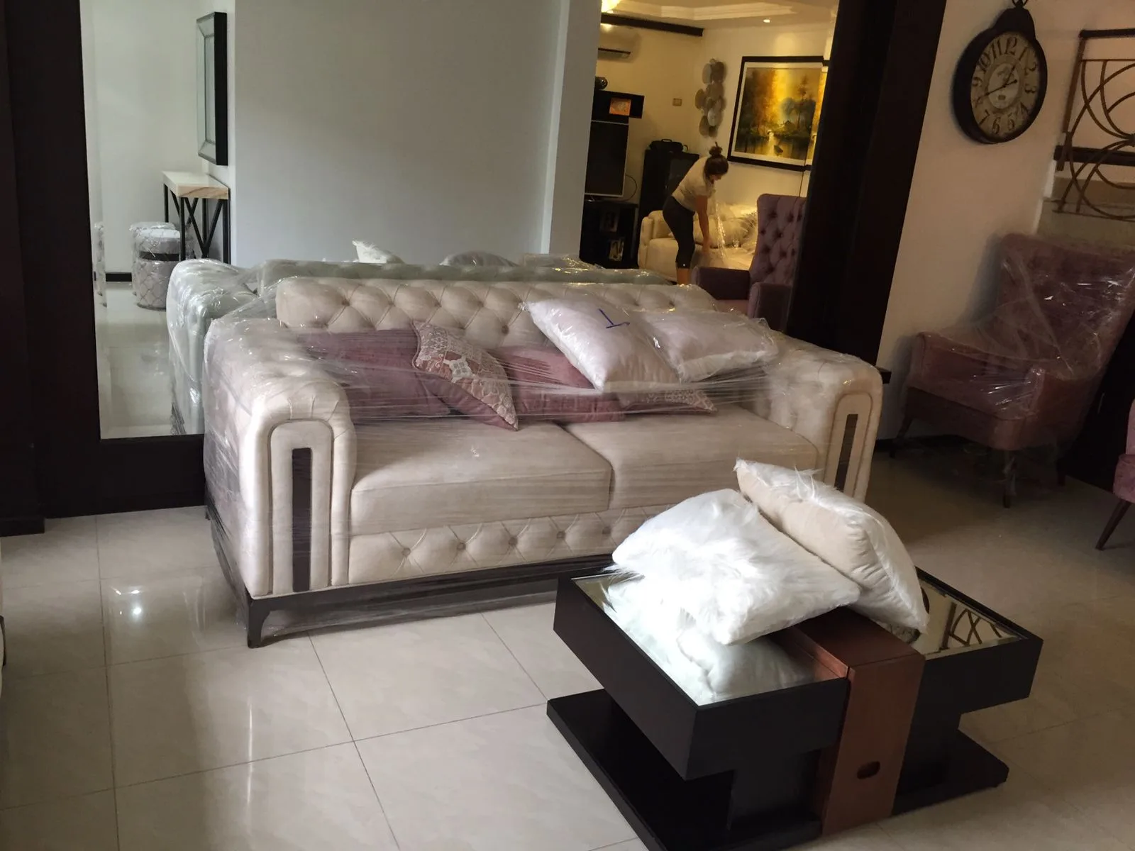 Sofa 3 puestos CAPRINI
