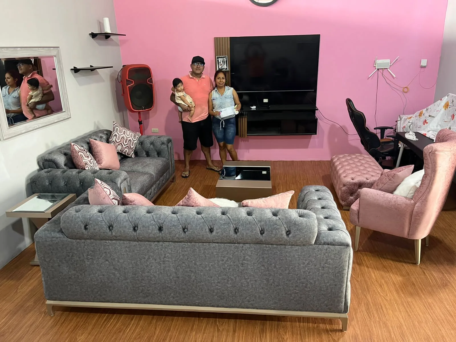 Sofa 3 puestos CAPRINI