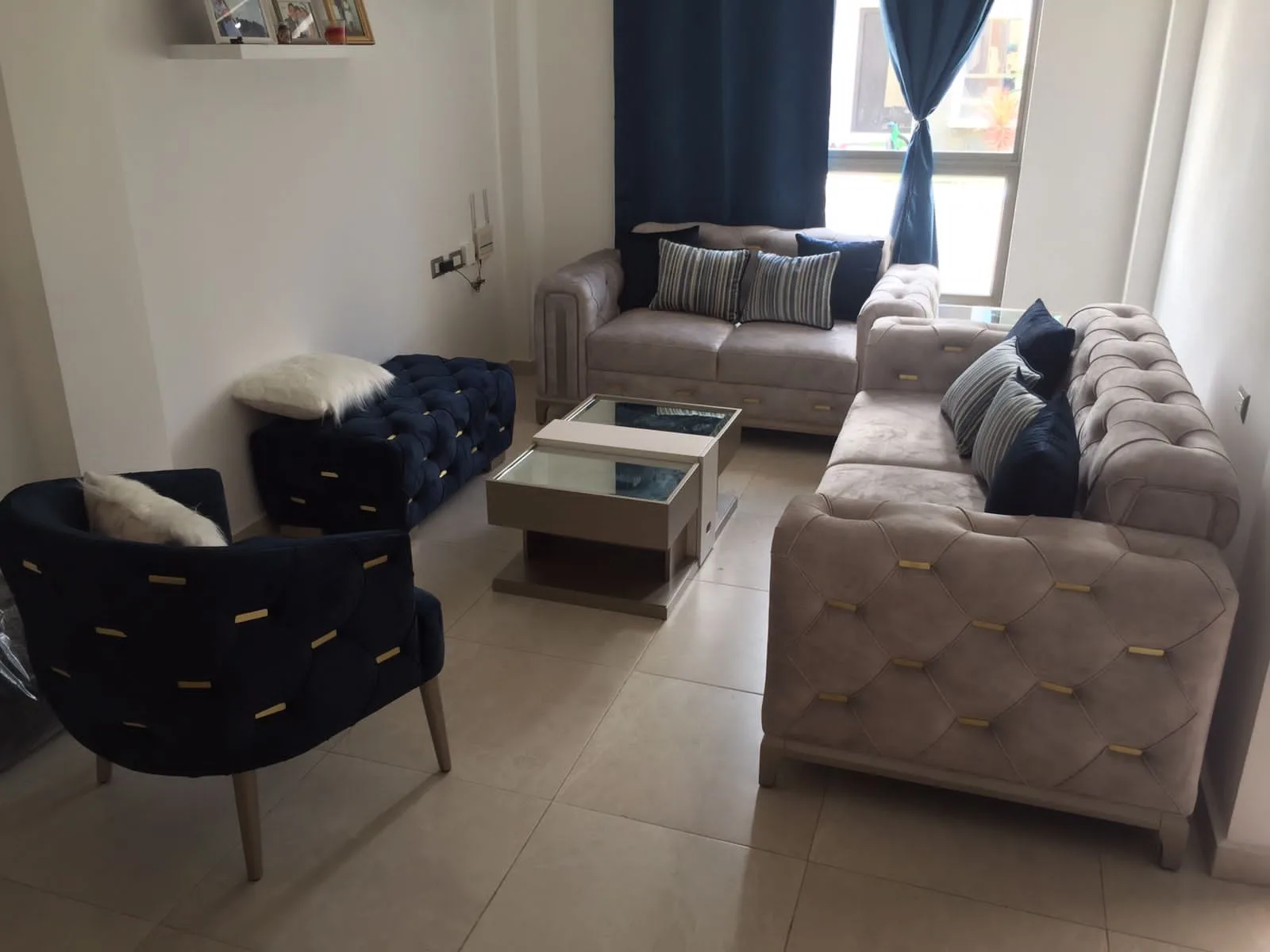 Sofá Chesterfield Capitoné ANUBIS