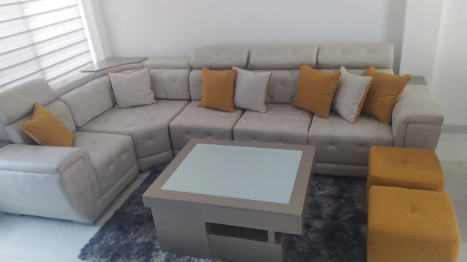 Sofá Modular ELITE Capitoné Clásico